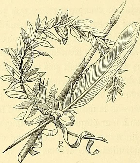 An illustration from Gazette des beaux-arts, 1859, leaf 692