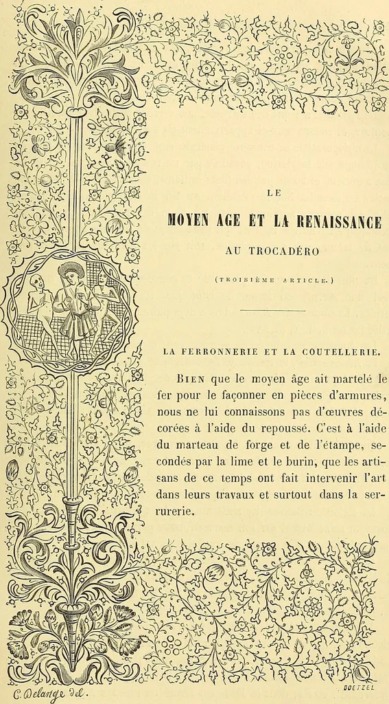 An illustration from Gazette des beaux-arts, 1859, leaf 693