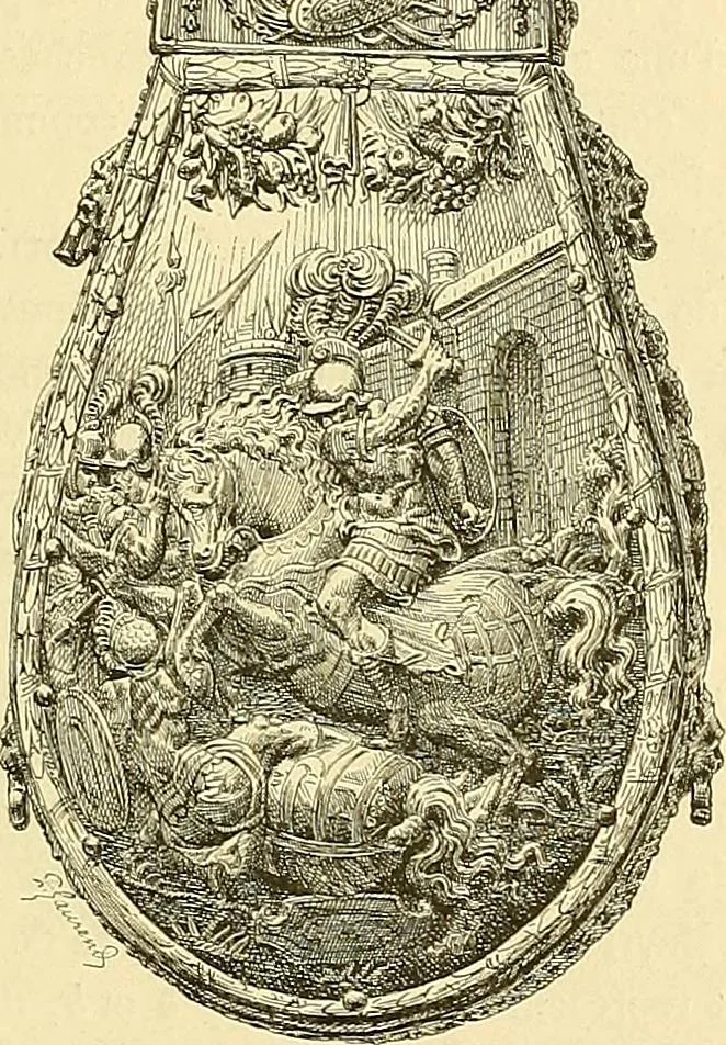 An illustration from Gazette des beaux-arts, 1859, leaf 745