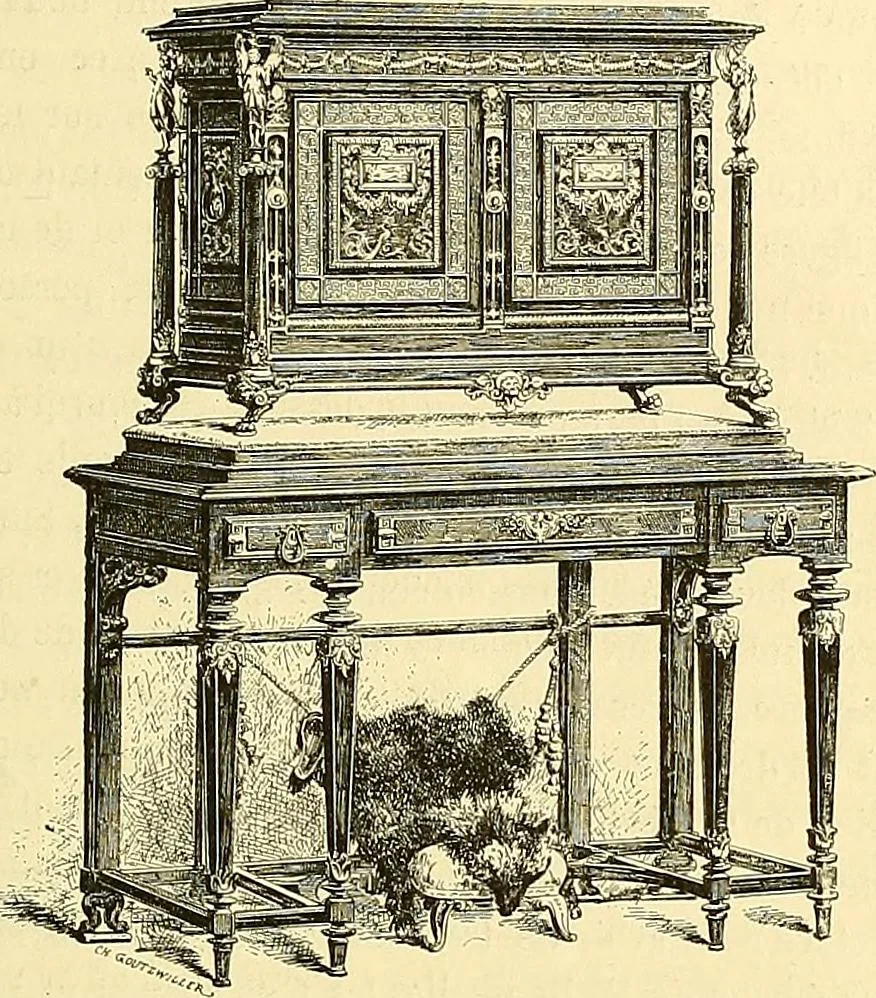 An illustration from Gazette des beaux-arts, 1859, leaf 843