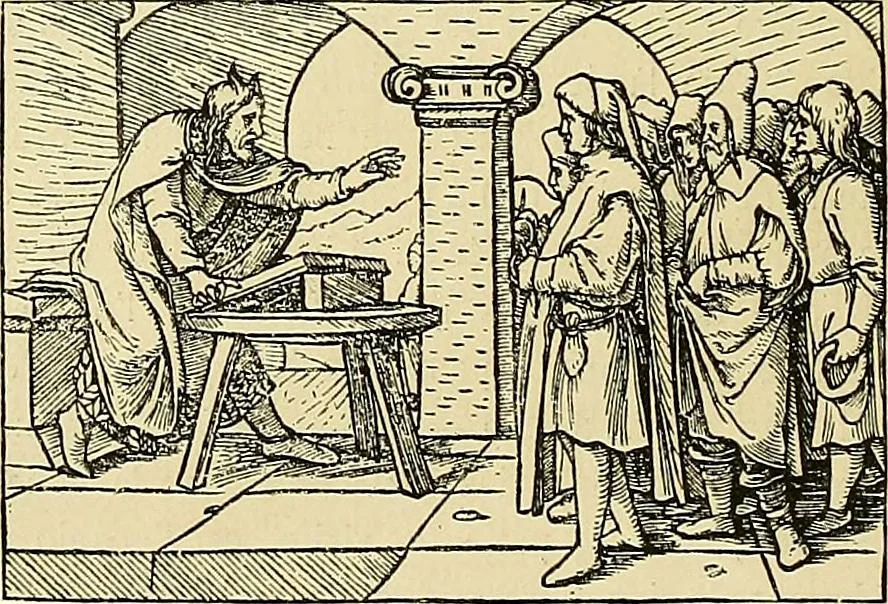 An illustration from Gazette des beaux-arts, 1859, leaf 108