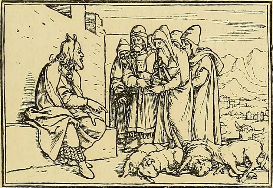 An illustration from Gazette des beaux-arts, 1859, leaf 109