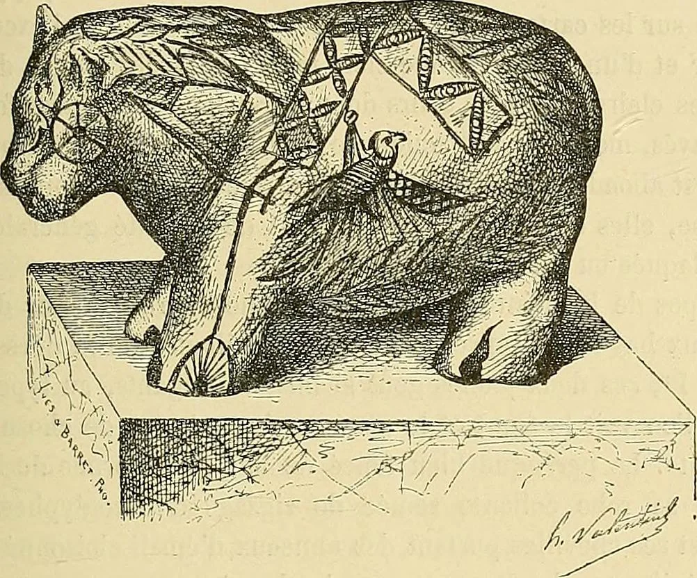 An illustration from Gazette des beaux-arts, 1859, leaf 233