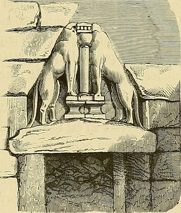 An illustration from Gazette des beaux-arts, 1859, leaf 369