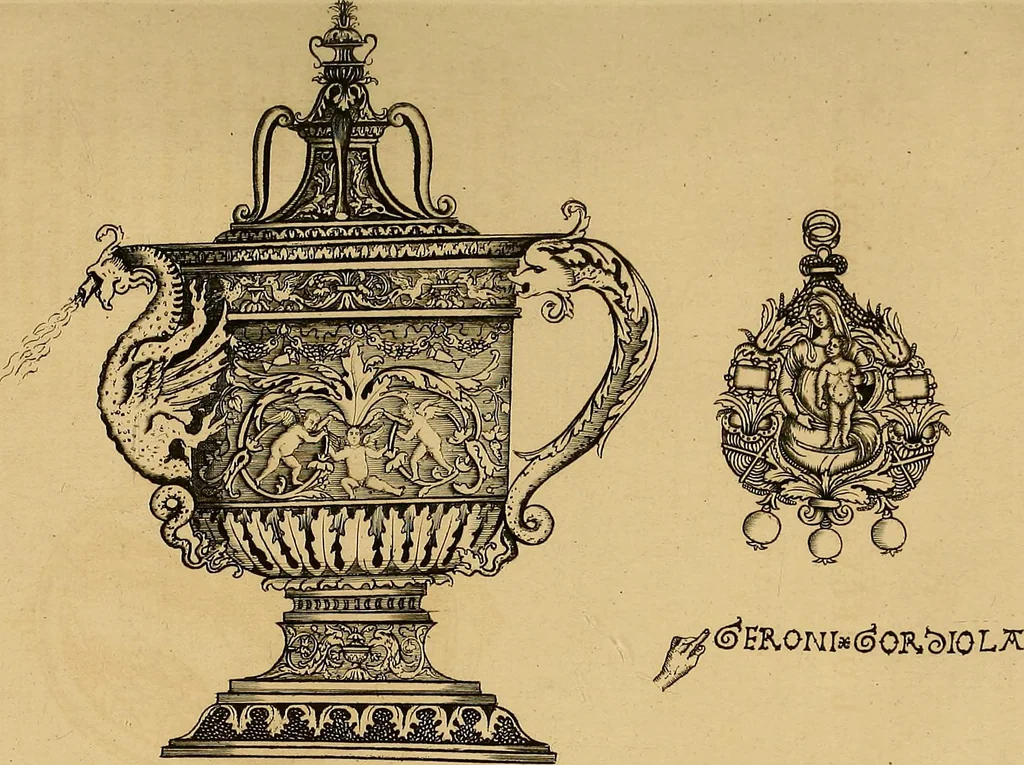 An illustration from Gazette des beaux-arts, 1859, leaf 104