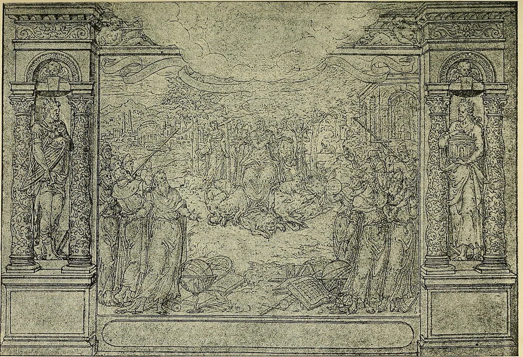 An illustration from Gazette des beaux-arts, 1859, leaf 148