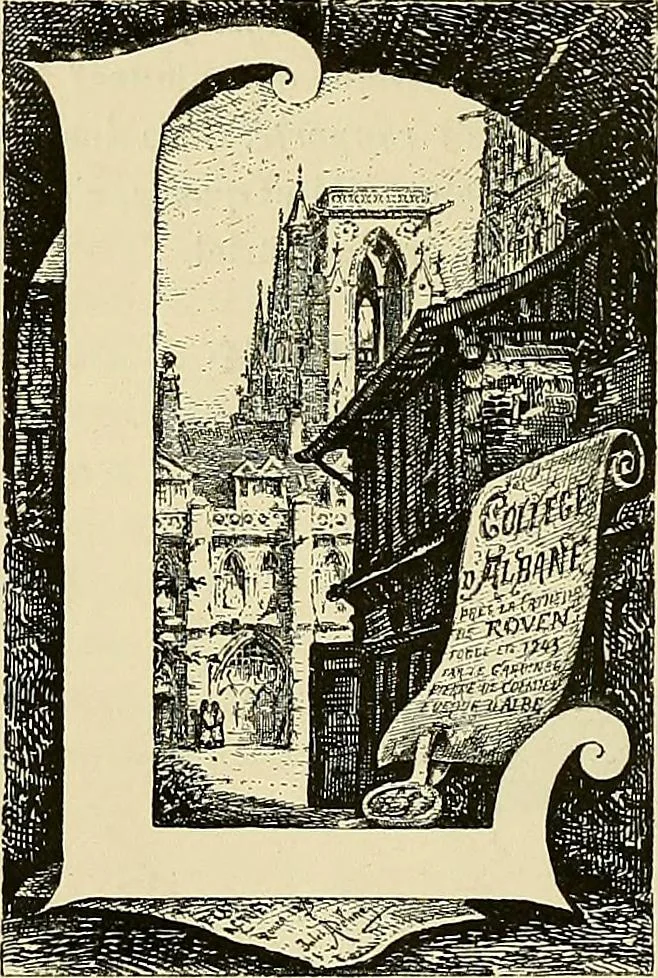 An illustration from Gazette des beaux-arts, 1859, leaf 165