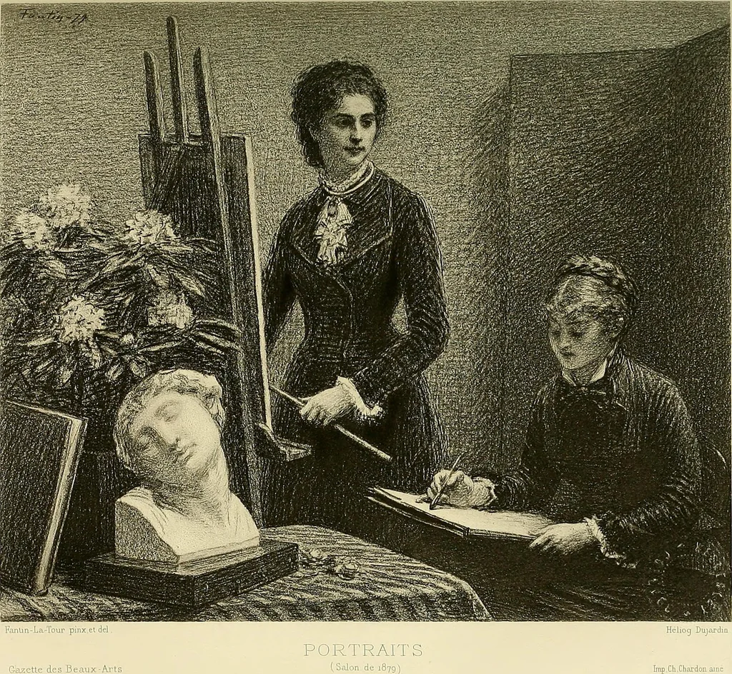 An illustration from Gazette des beaux-arts, 1859, leaf 170