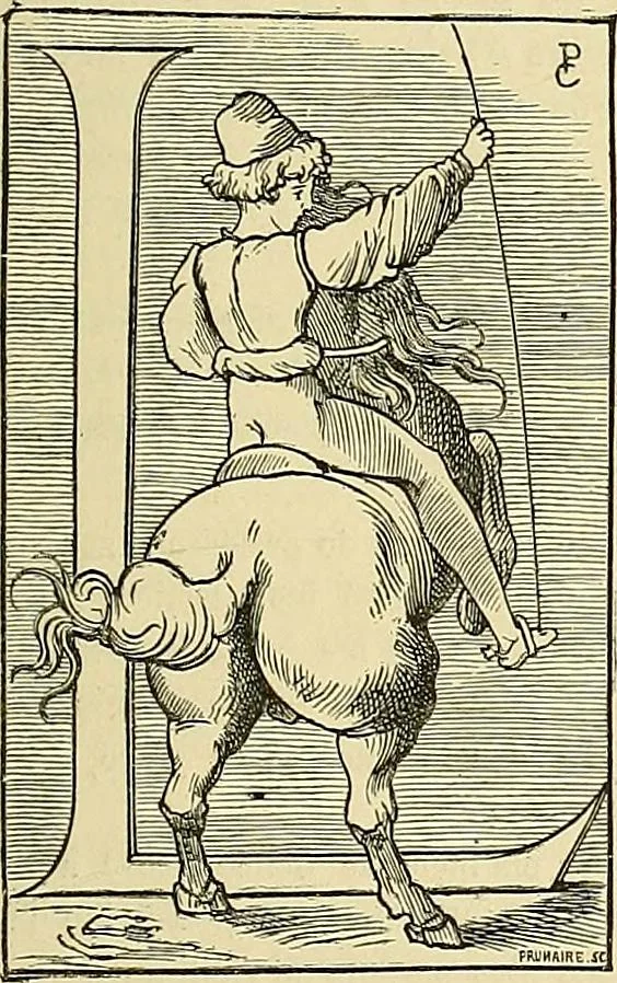 An illustration from Gazette des beaux-arts, 1859, leaf 198