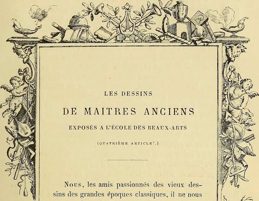An illustration from Gazette des beaux-arts, 1859, leaf 210