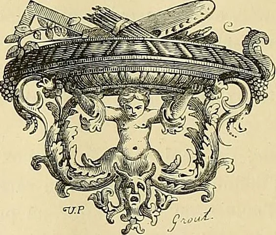 An illustration from Gazette des beaux-arts, 1859, leaf 425