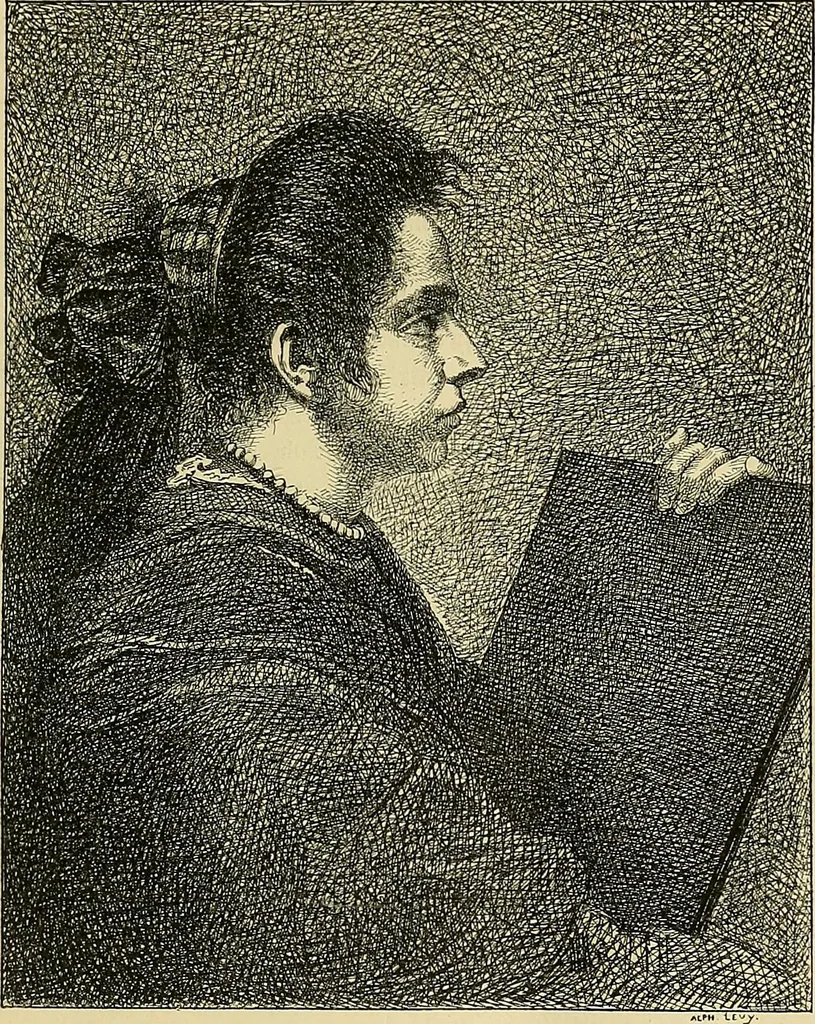An illustration from Gazette des beaux-arts, 1859, leaf 458