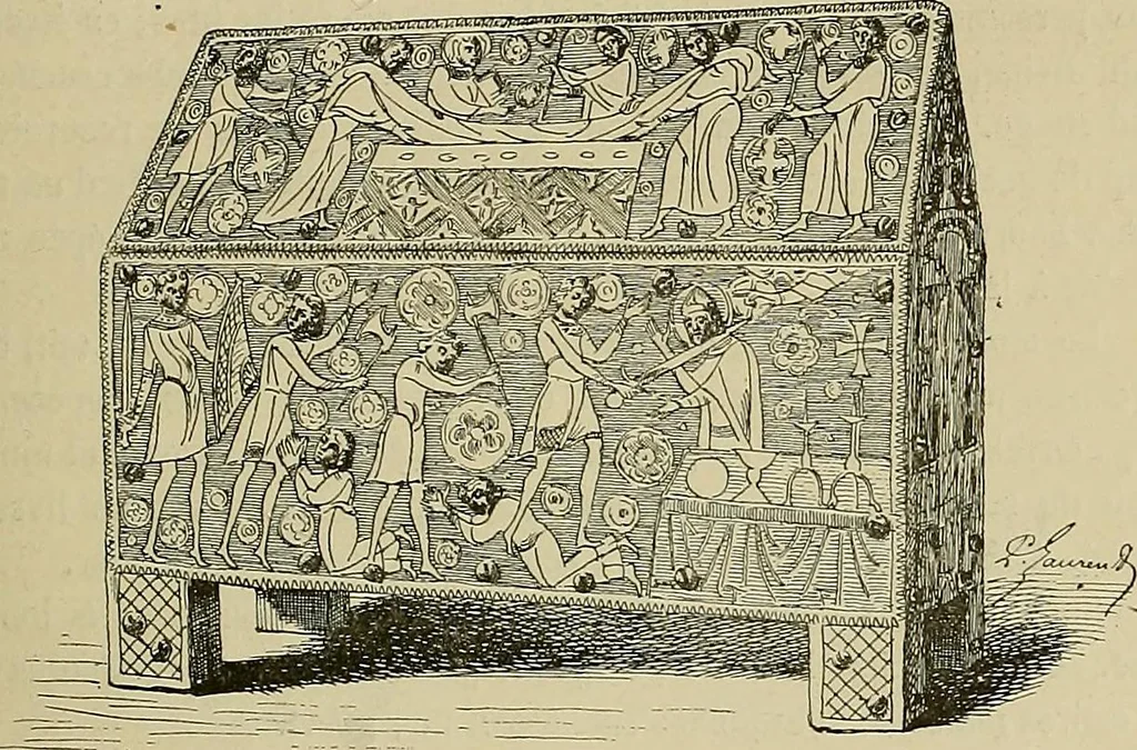 An illustration from Gazette des beaux-arts, 1859, leaf 177