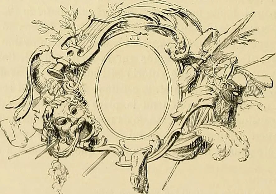 An illustration from Gazette des beaux-arts, 1859, leaf 210