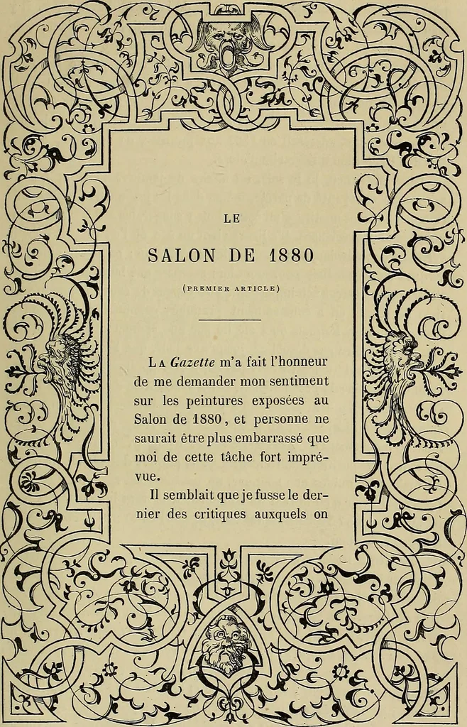 An illustration from Gazette des beaux-arts, 1859, leaf 425