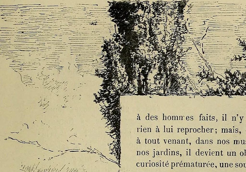 An illustration from Gazette des beaux-arts, 1859, leaf 497