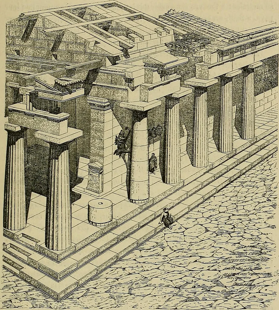 An illustration from Gazette des beaux-arts, 1859, leaf 605