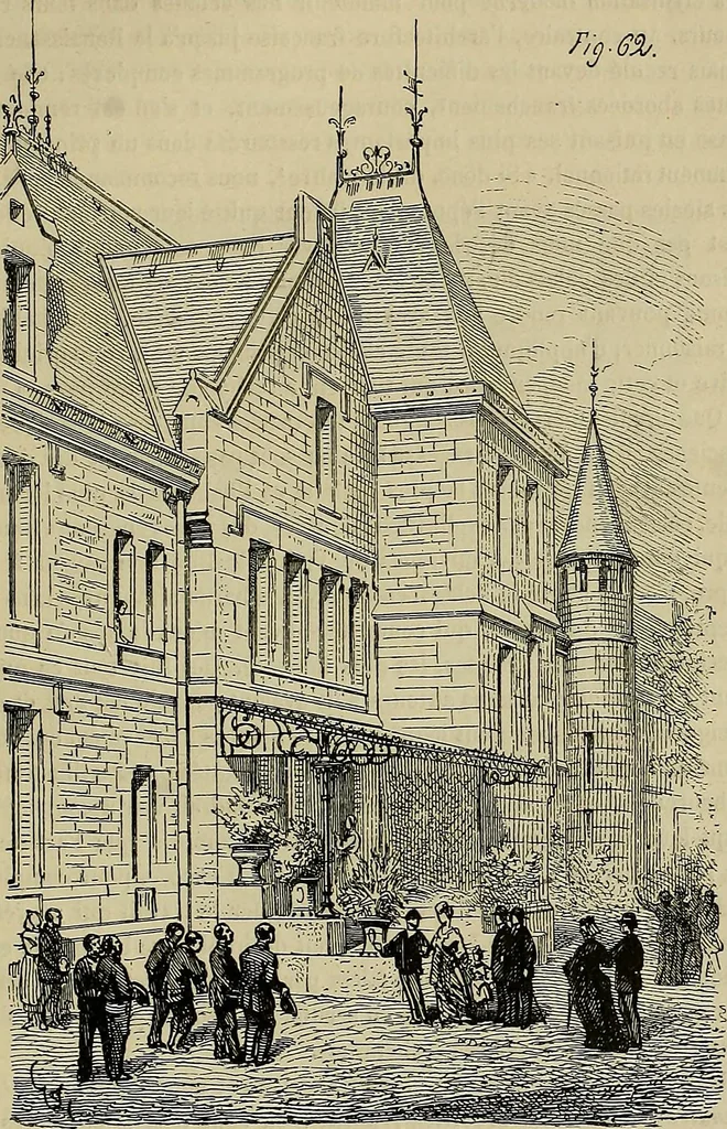 An illustration from Gazette des beaux-arts, 1859, leaf 607