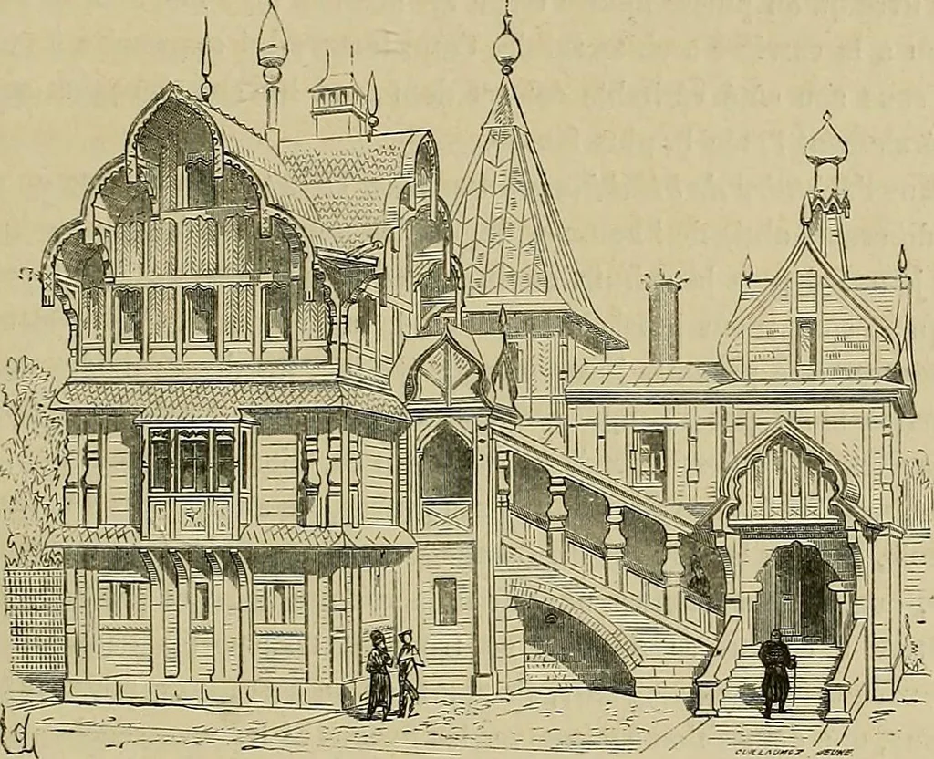 An illustration from Gazette des beaux-arts, 1859, leaf 611