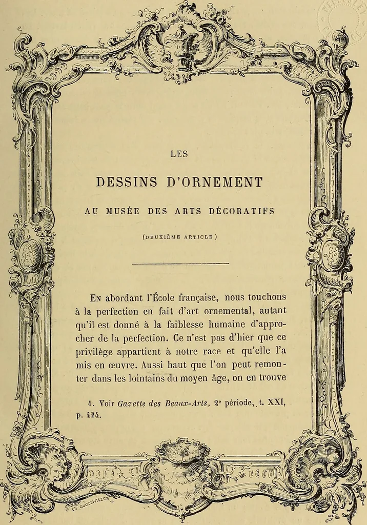 An illustration from Gazette des beaux-arts, 1859, leaf 11
