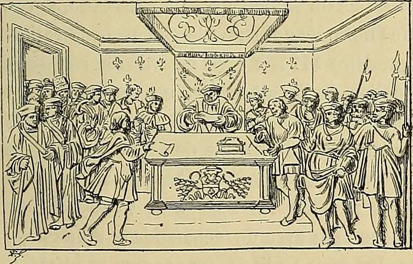 An illustration from Gazette des beaux-arts, 1859, leaf 141
