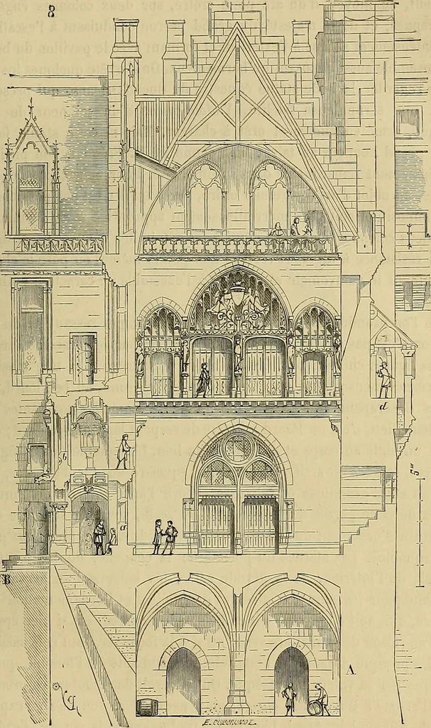 An illustration from Gazette des beaux-arts, 1859, leaf 185