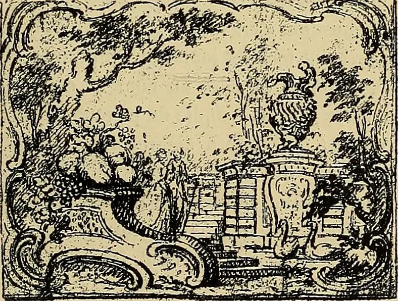 An illustration from Gazette des beaux-arts, 1859, leaf 33