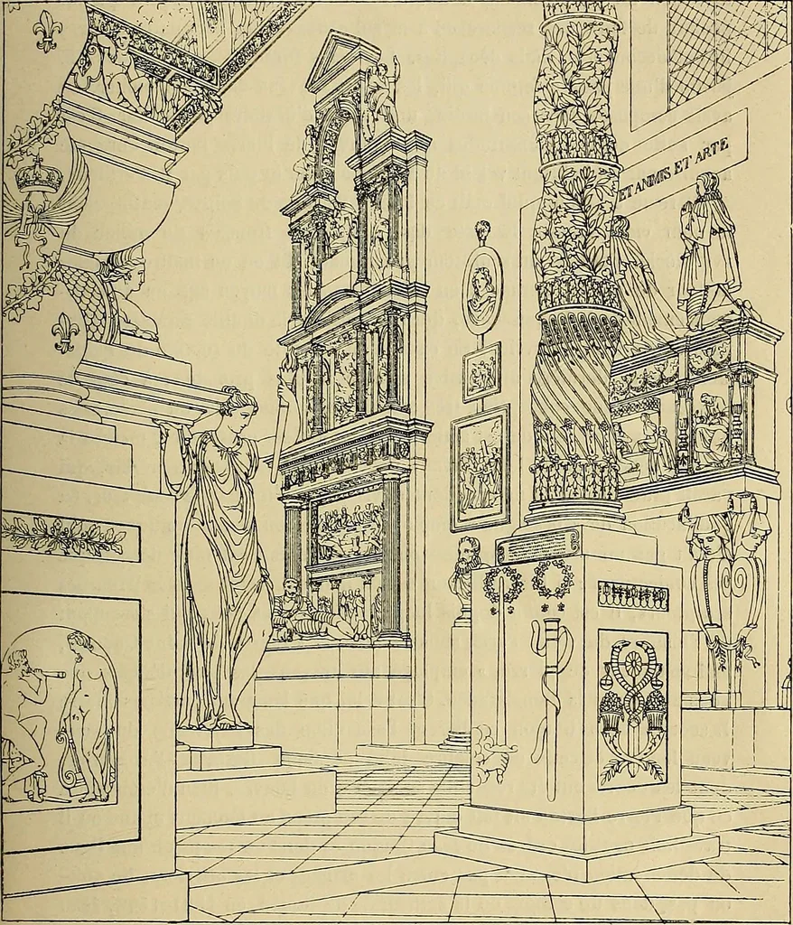 An illustration from Gazette des beaux-arts, 1859, leaf 383