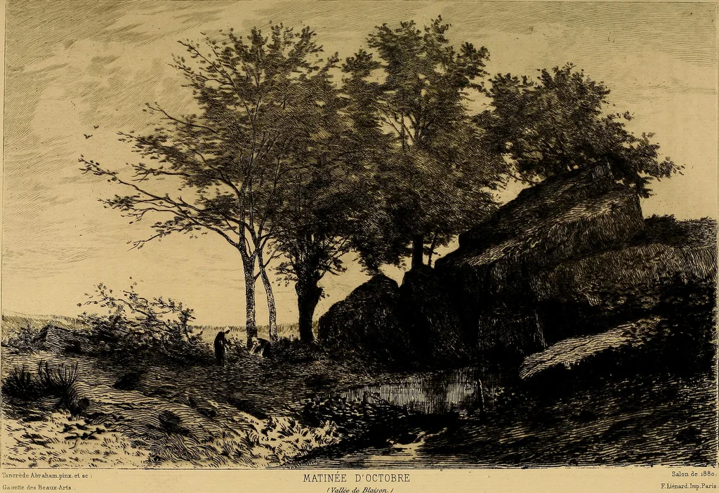 An illustration from Gazette des beaux-arts, 1859, leaf 73