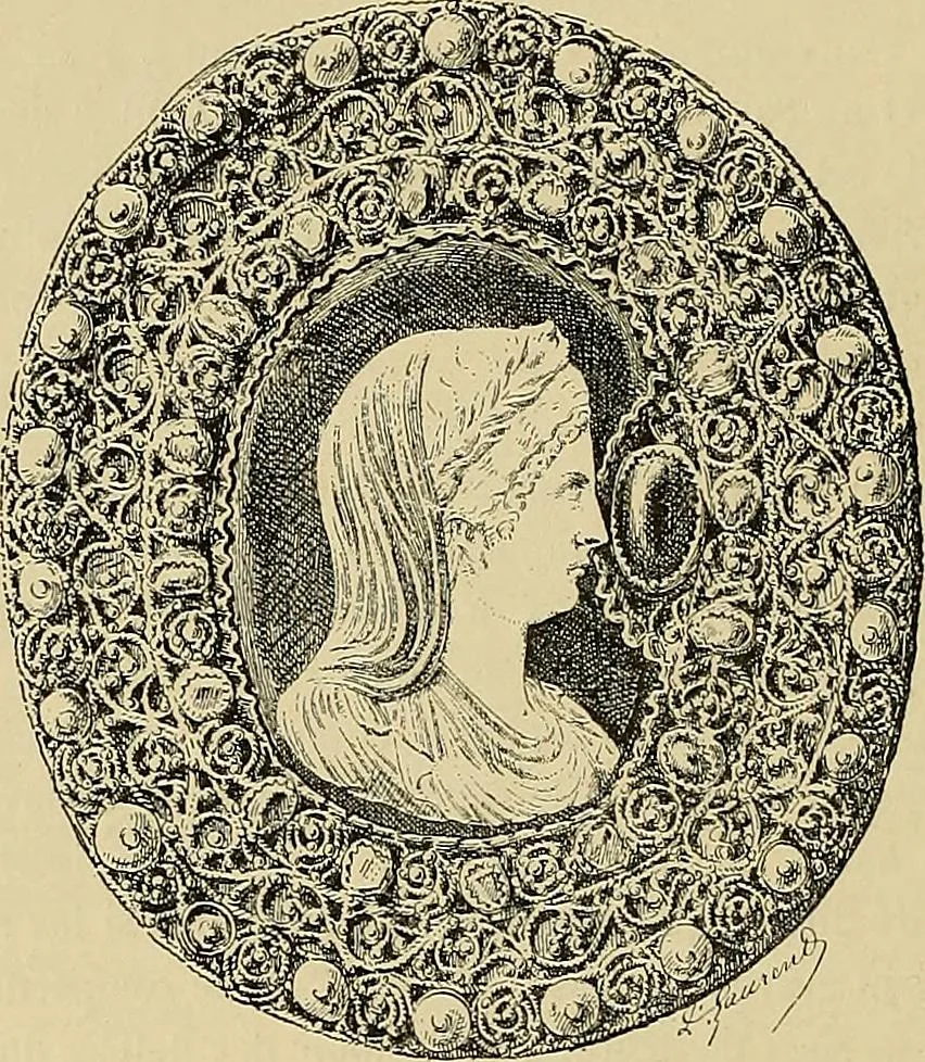 An illustration from Gazette des beaux-arts, 1859, leaf 92