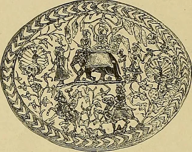 An illustration from Gazette des beaux-arts, 1859, leaf 100