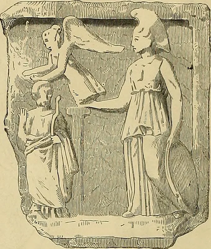 An illustration from Gazette des beaux-arts, 1859, leaf 284