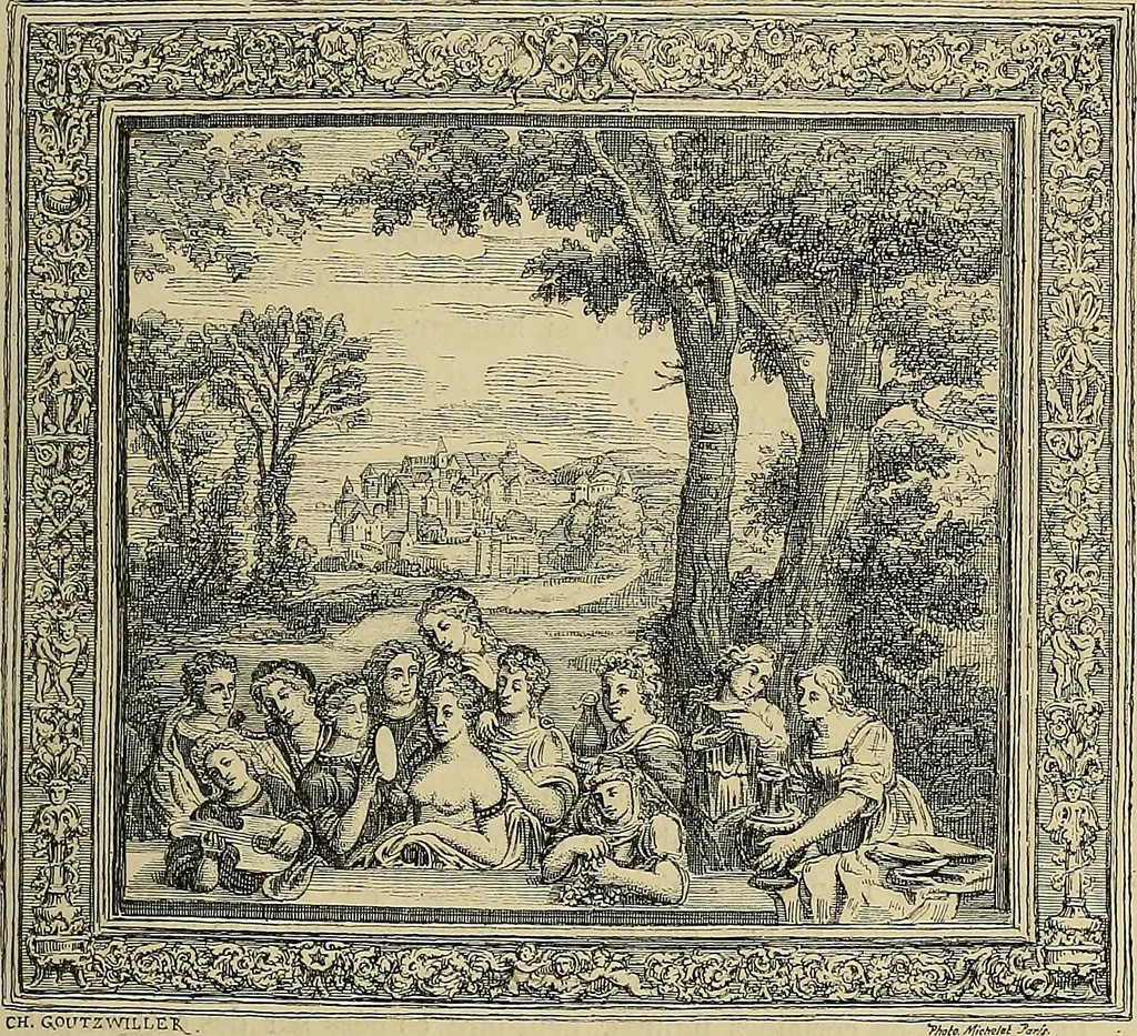 An illustration from Gazette des beaux-arts, 1859, leaf 421