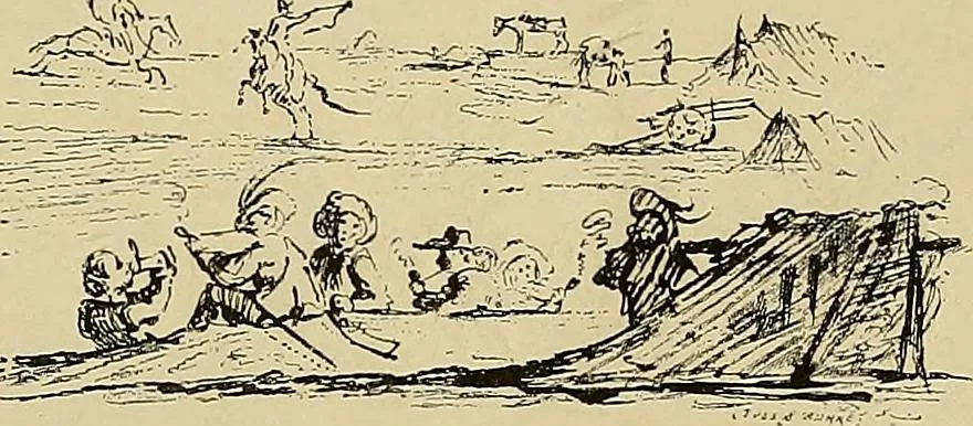 An illustration from Gazette des beaux-arts, 1859, leaf 581