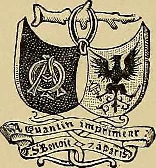 An illustration from Gazette des beaux-arts, 1859, leaf 8