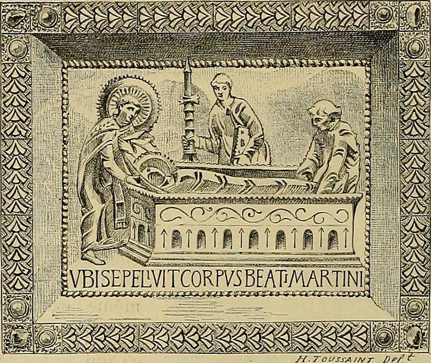 An illustration from Gazette des beaux-arts, 1859, leaf 84