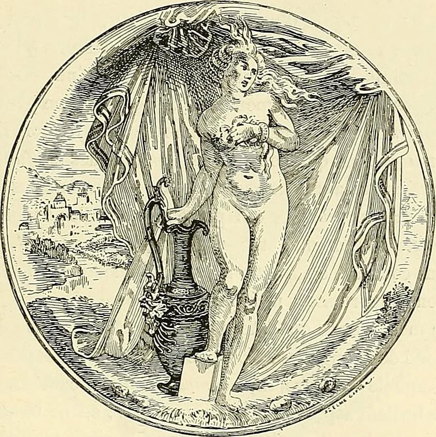 An illustration from Gazette des beaux-arts, 1859, leaf 409