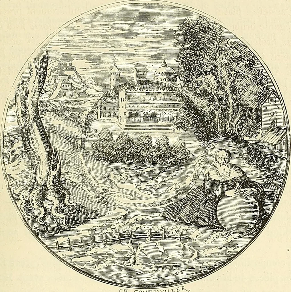 An illustration from Gazette des beaux-arts, 1859, leaf 411