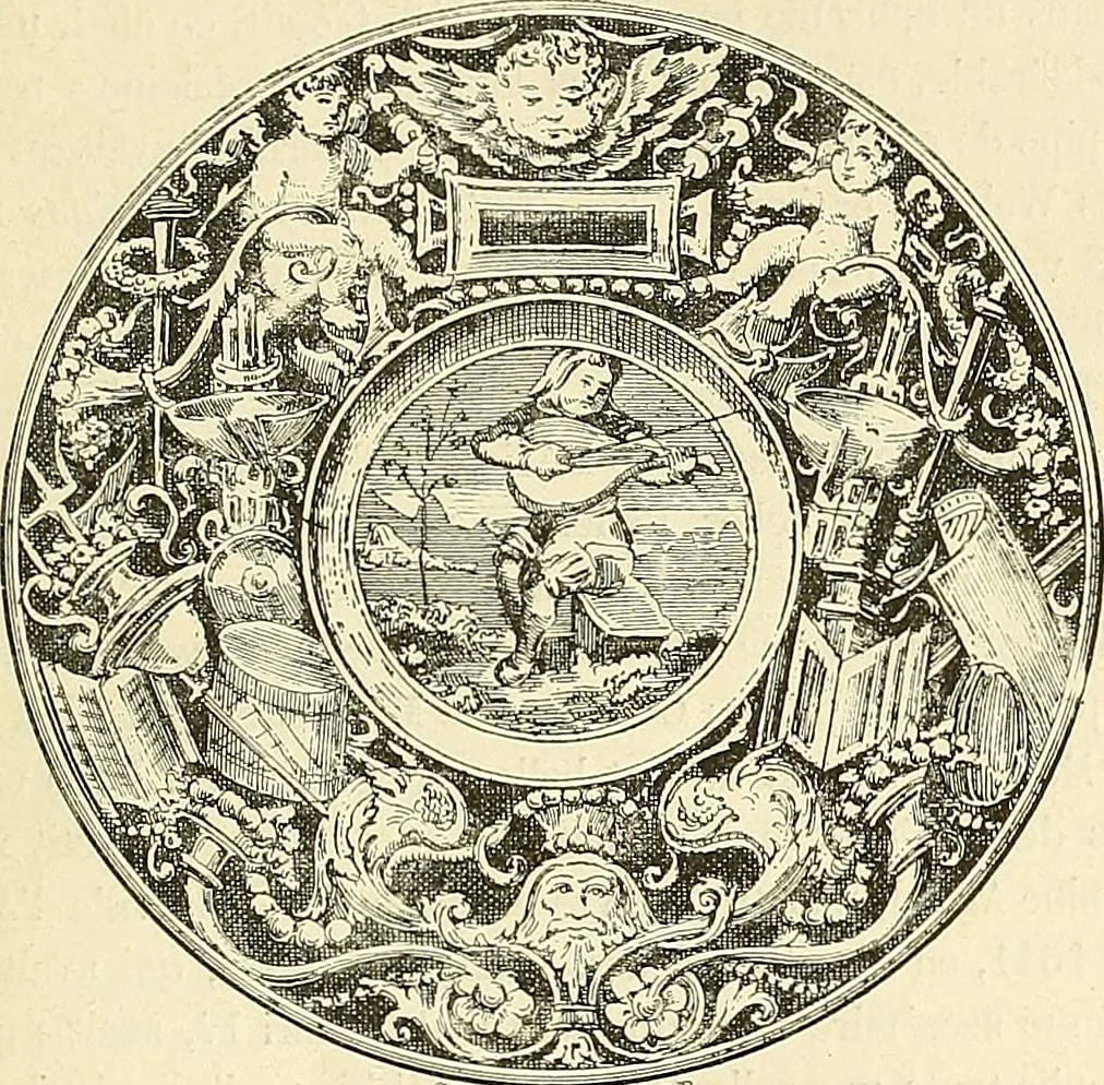 An illustration from Gazette des beaux-arts, 1859, leaf 413