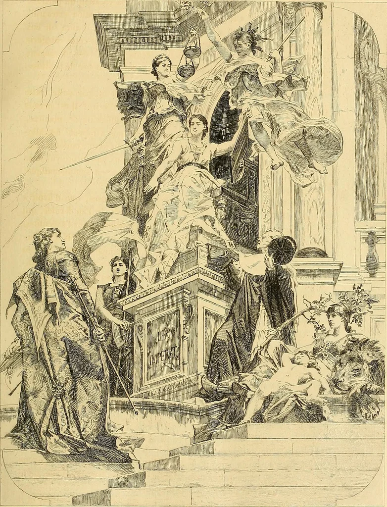 An illustration from Gazette des beaux-arts, 1859, leaf 47