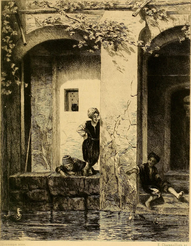 An illustration from Gazette des beaux-arts, 1859, leaf 505
