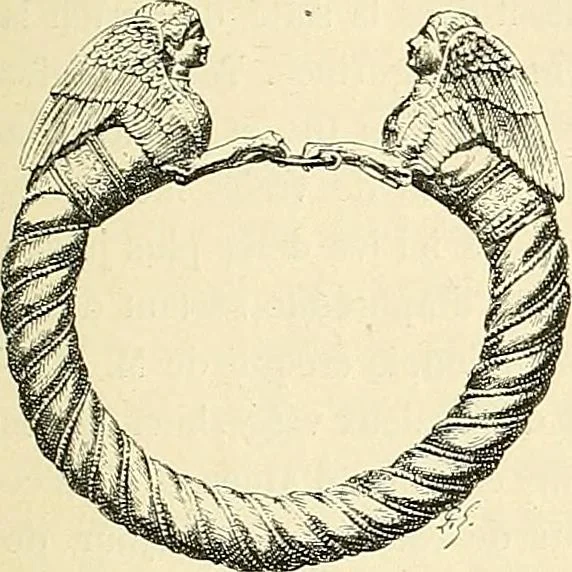 An illustration from Gazette des beaux-arts, 1859, leaf 517