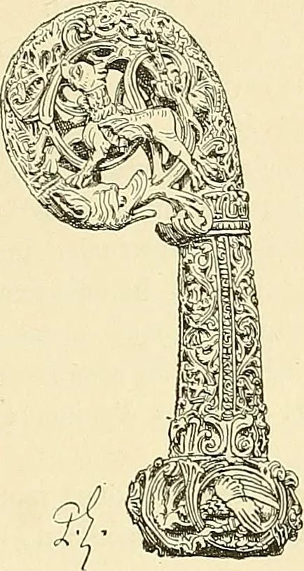 An illustration from Gazette des beaux-arts, 1859, leaf 119