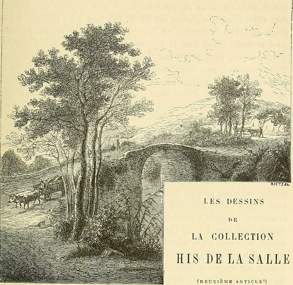 An illustration from Gazette des beaux-arts, 1859, leaf 319