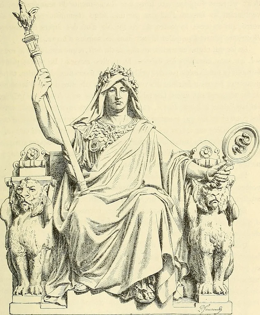 An illustration from Gazette des beaux-arts, 1859, leaf 465
