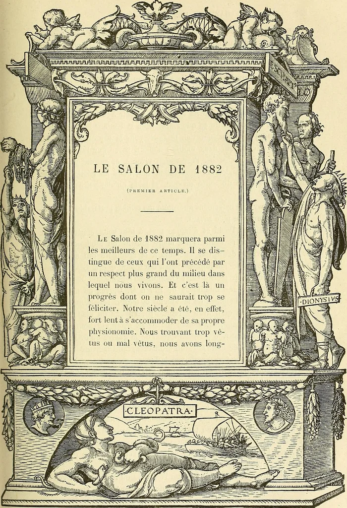 An illustration from Gazette des beaux-arts, 1859, leaf 509