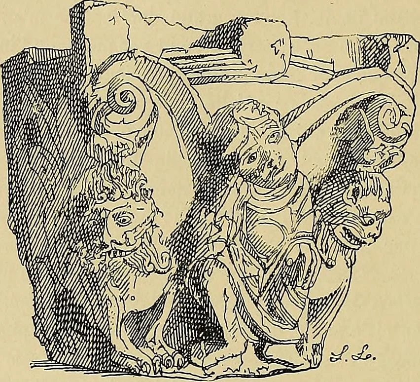 An illustration from Gazette des beaux-arts, 1859, leaf 50