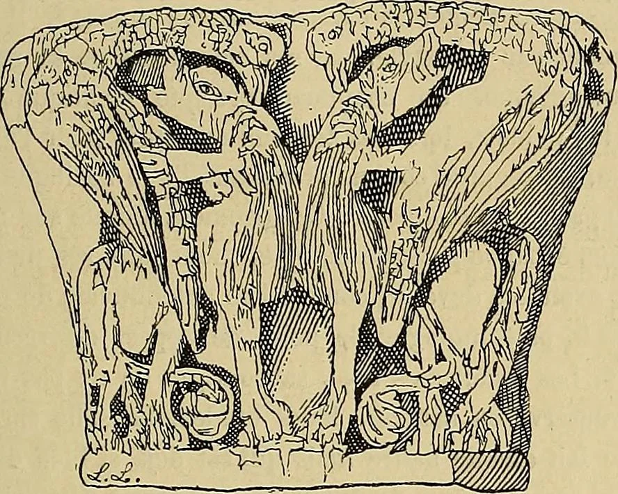 An illustration from Gazette des beaux-arts, 1859, leaf 55