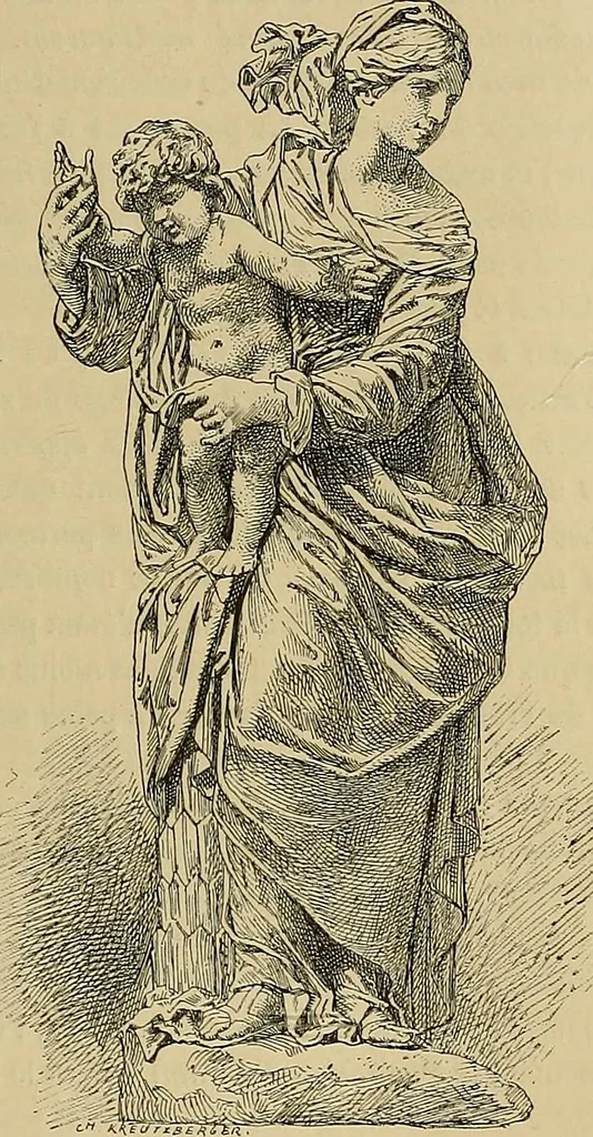 An illustration from Gazette des beaux-arts, 1859, leaf 553