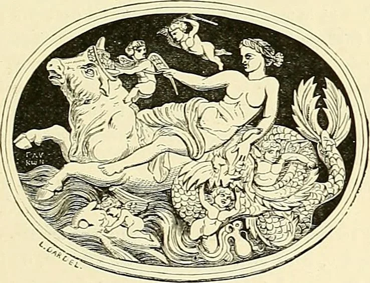 An illustration from Gazette des beaux-arts, 1859, leaf 202